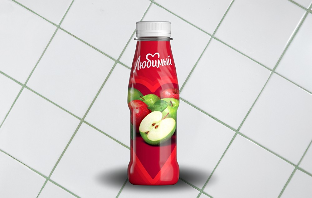 Сок «Любимый» Яблоко 0.3