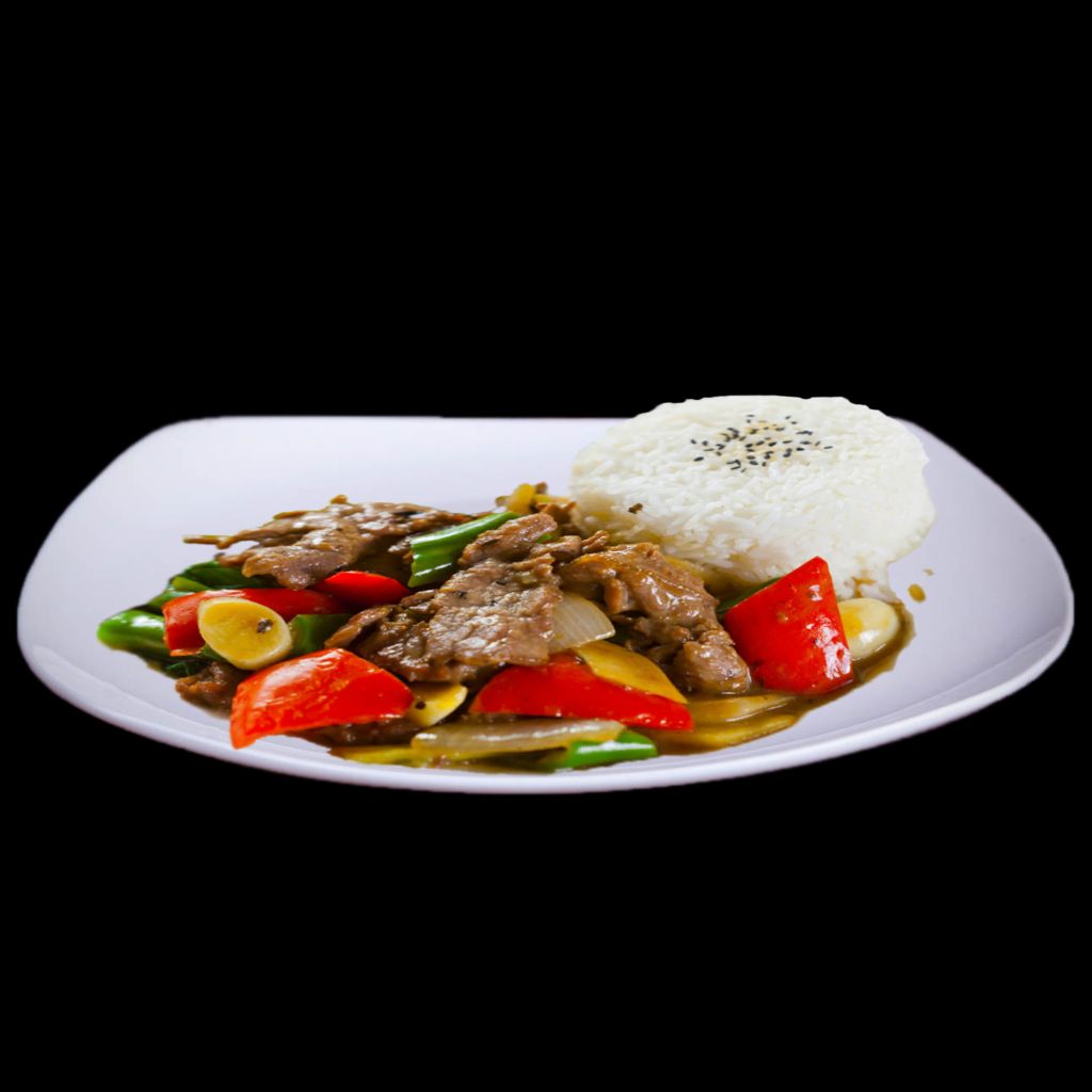 Говядина в остром соусе