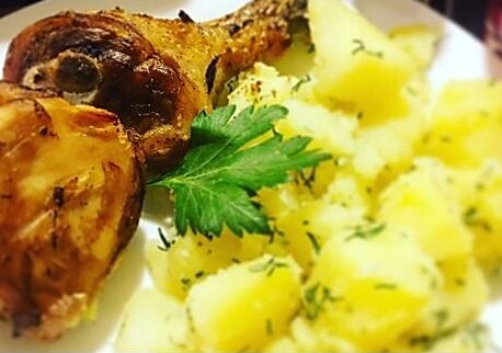 Курица запеченная