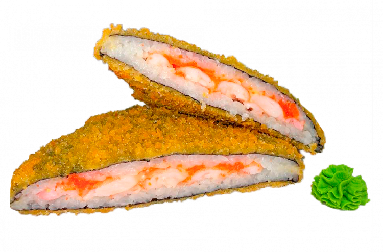 Фри-онигири с креветкой