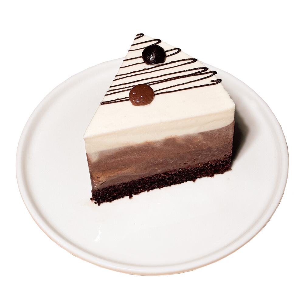 Десерт три шоколада