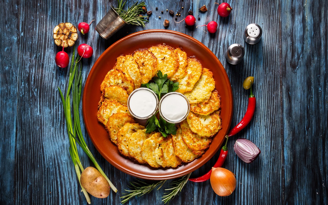 Potato Pancakes 3шт Новинка !