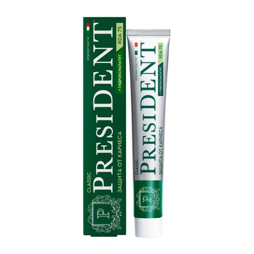 Зубная паста President Classic 75мл