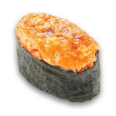 Запечённый гункан с курицей