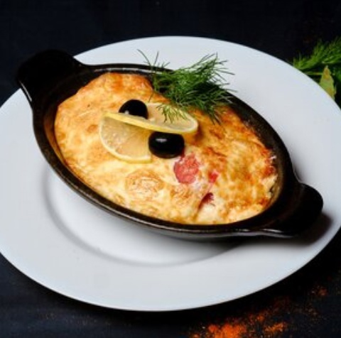Красная рыба в фольге с овощами