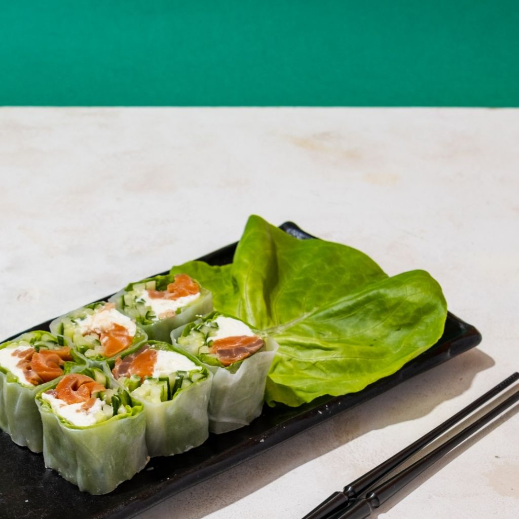 С лососем х/к и сыром