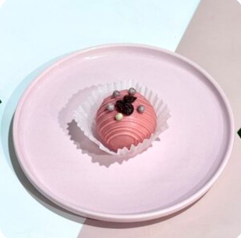 Пирожное картошка Малина-ваниль