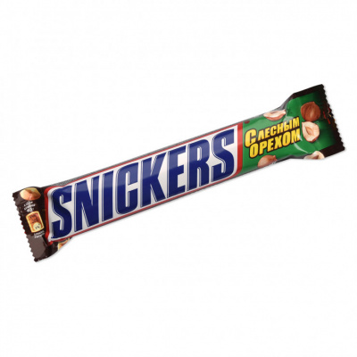Батончик SNICKERS Лесной орех 82г