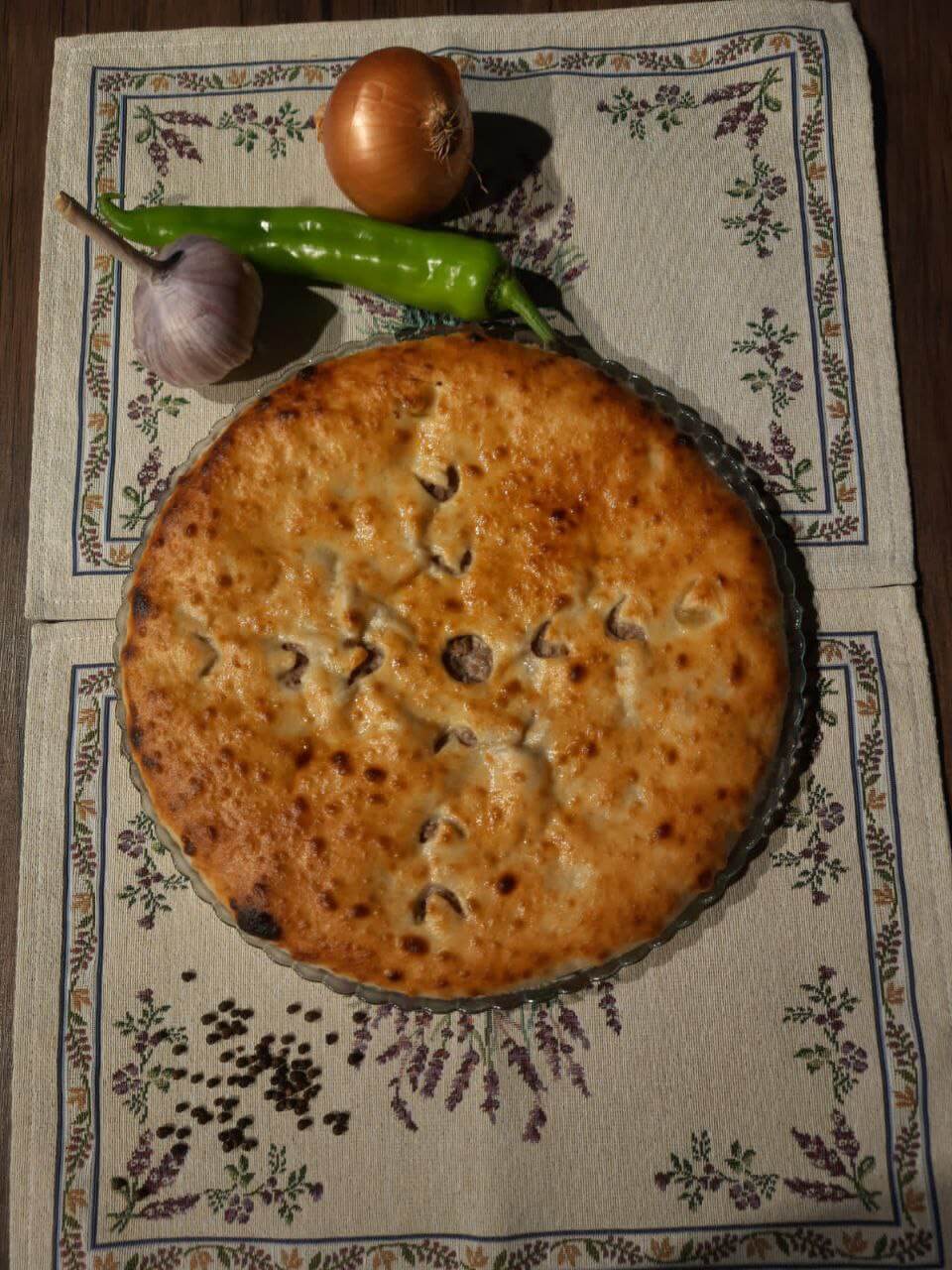 Пирог мясной