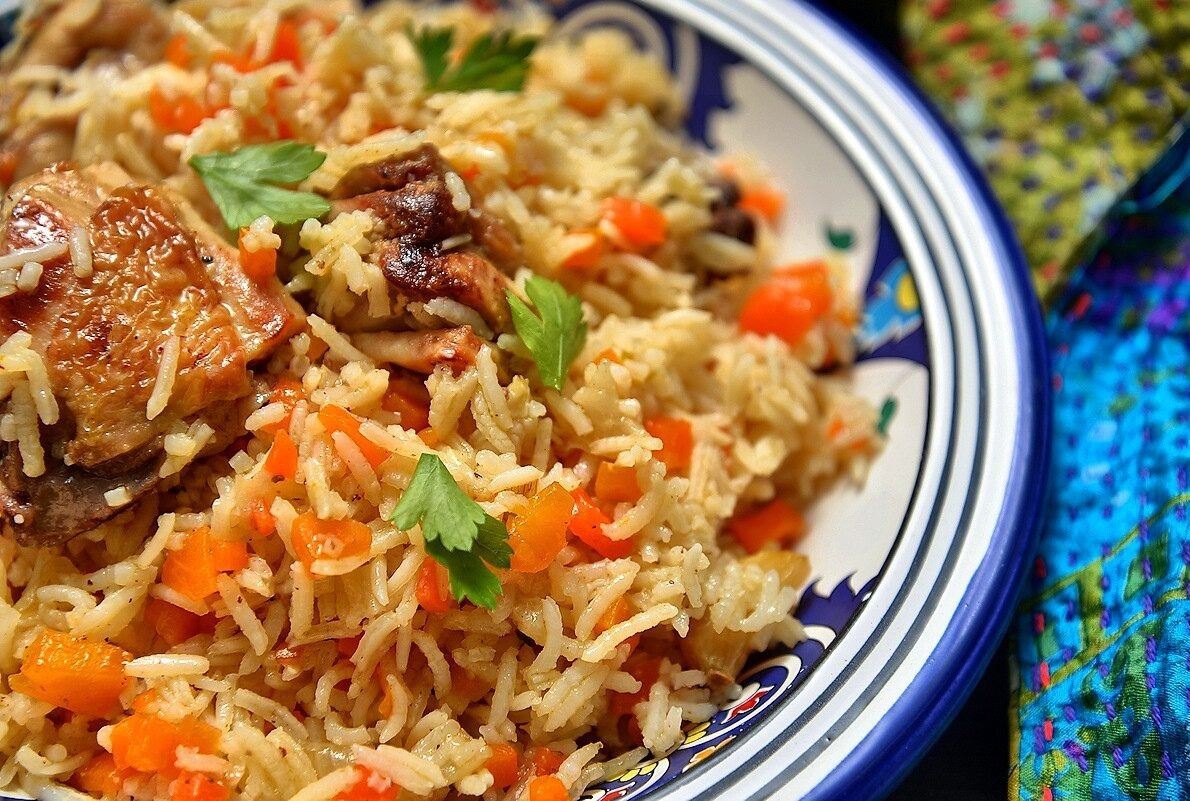 Плов из курицы