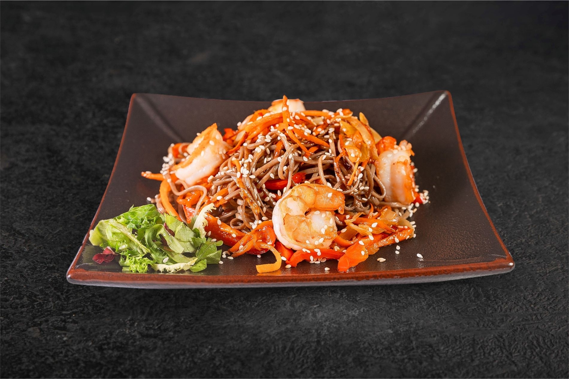 Соба с креветками