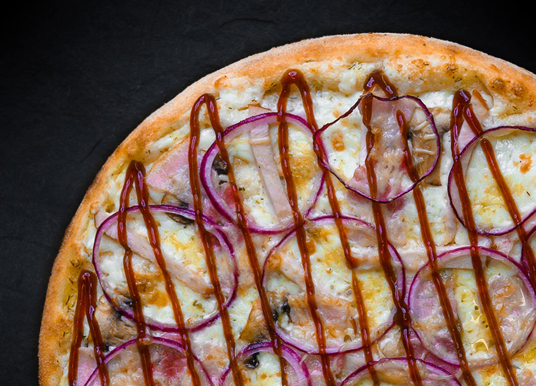 Чикен Барбекю 40 см (тонкое тесто)