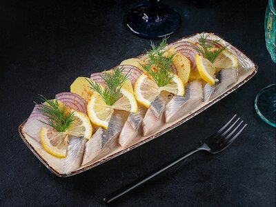 Селедочка с картофелем