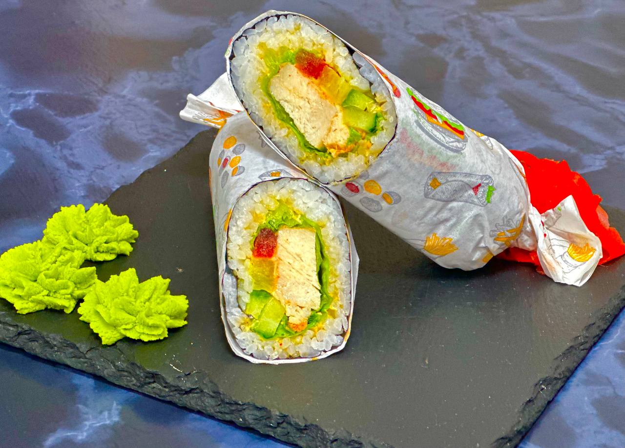 Суширитто с курицей