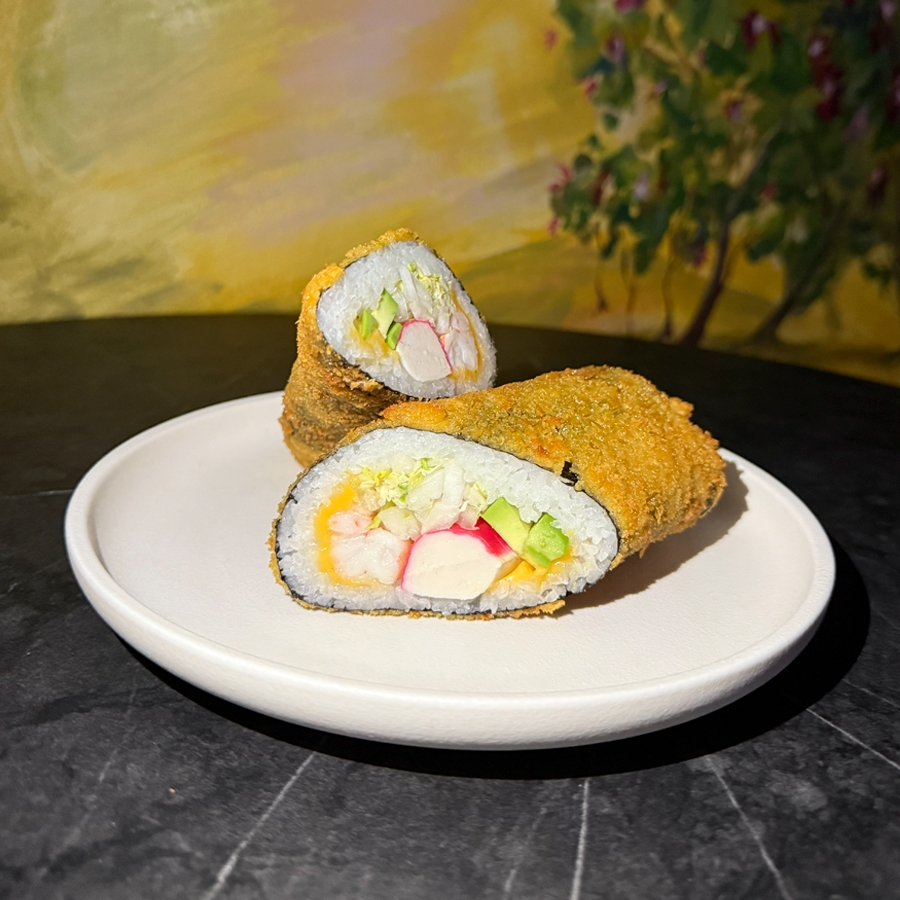 Сэндвич-ролл "с Креветкой и Крабом"