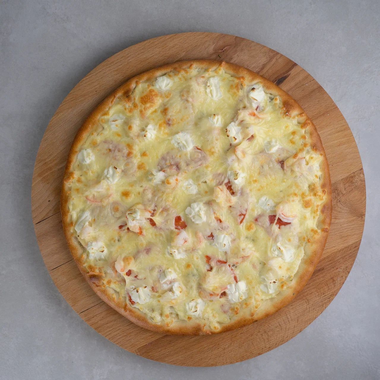 Пицца Нежная Креветка 33см 750гр