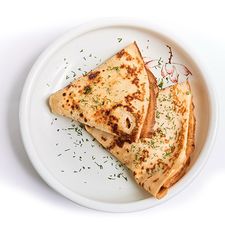 Блинчики фаршированные с креветкой
