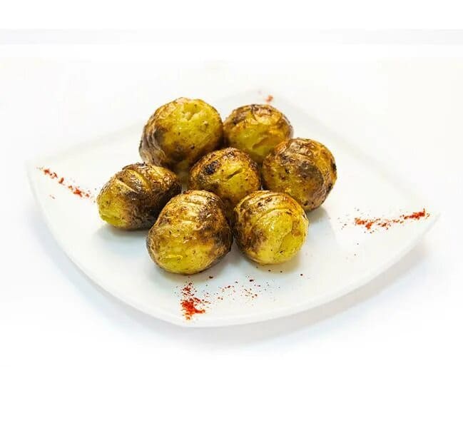 Молодой картофель на мангале