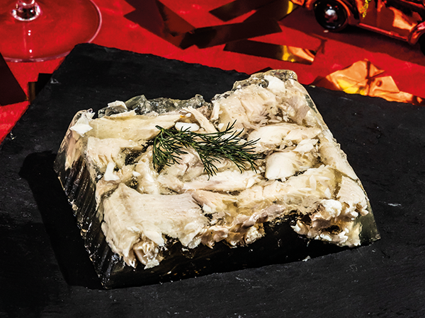 Заливное из форели