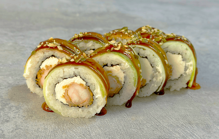 Креветка с соусом сладкий чили