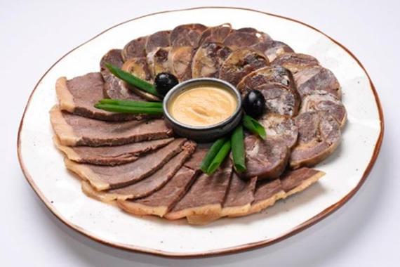 Ассорти мясное  нарезка косуля  бобр