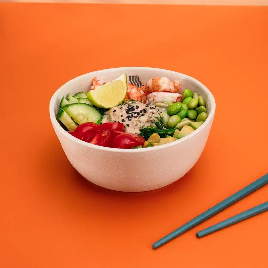 Поке с креветкой