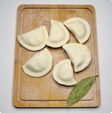 Вареники с картофелем и грибами