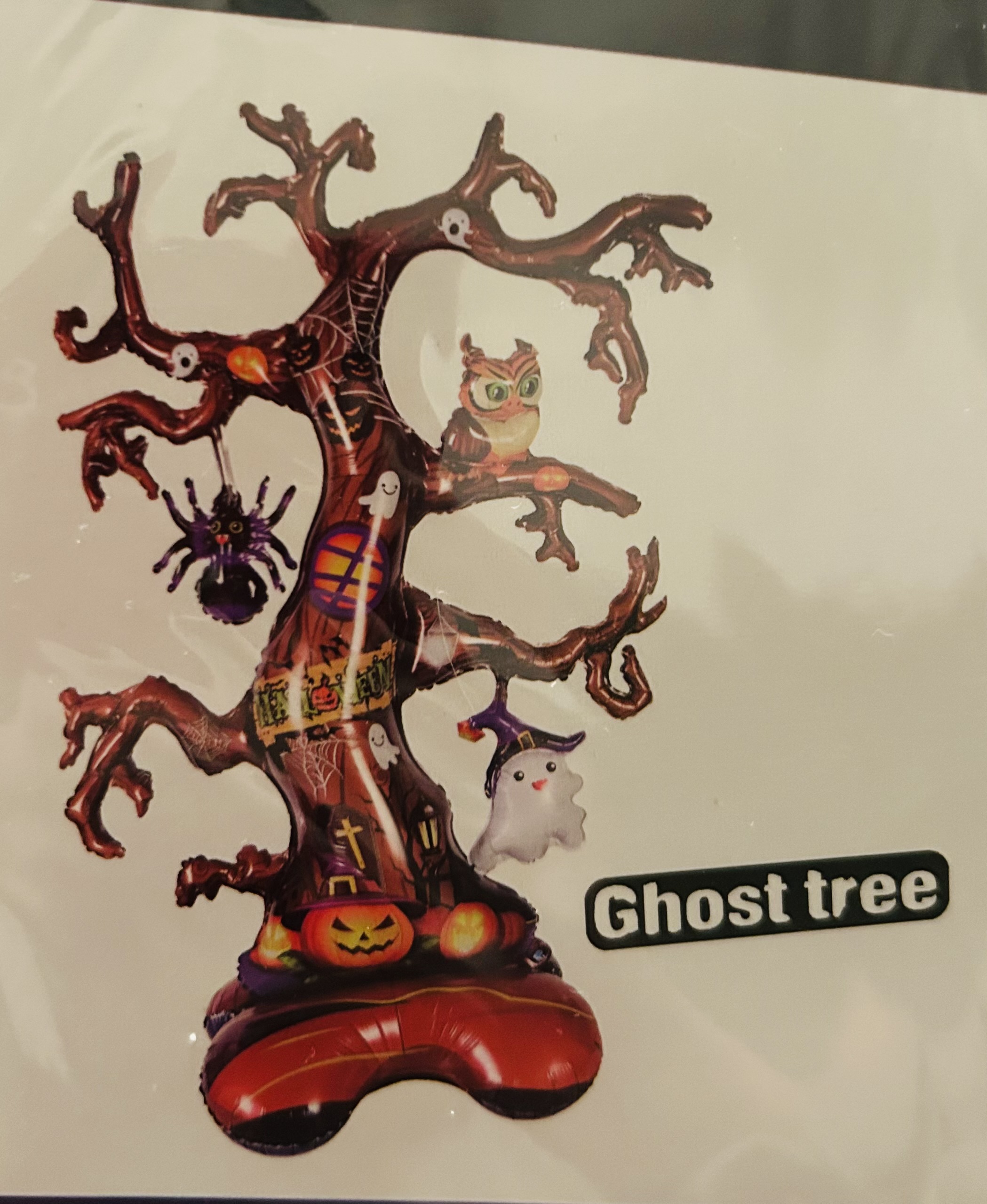 Шар Дерево на Хэллоуин 