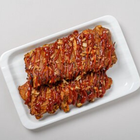 Свиные ребра барбекю