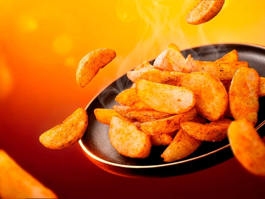 Картофель дольки