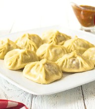 Манты со свининой и говядиной заморож