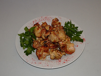Шашлык из курицы весовой