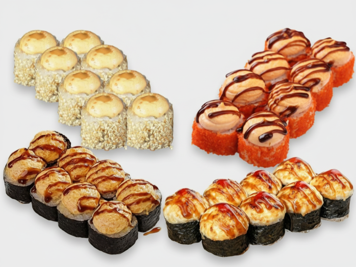 Сет запеченный