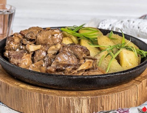 Сковородка со свининой