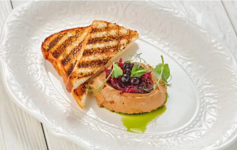 Паштет из куриной печени фуа-гра