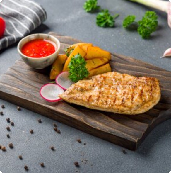 Стейк из куриной грудки