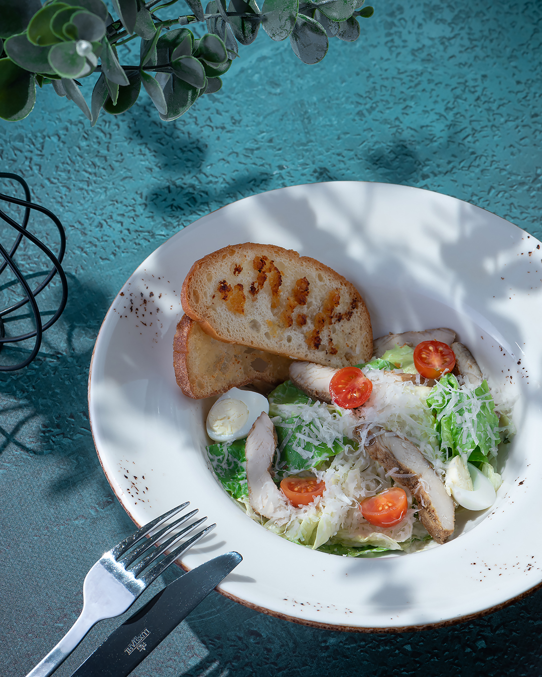 Цезарь с курицей