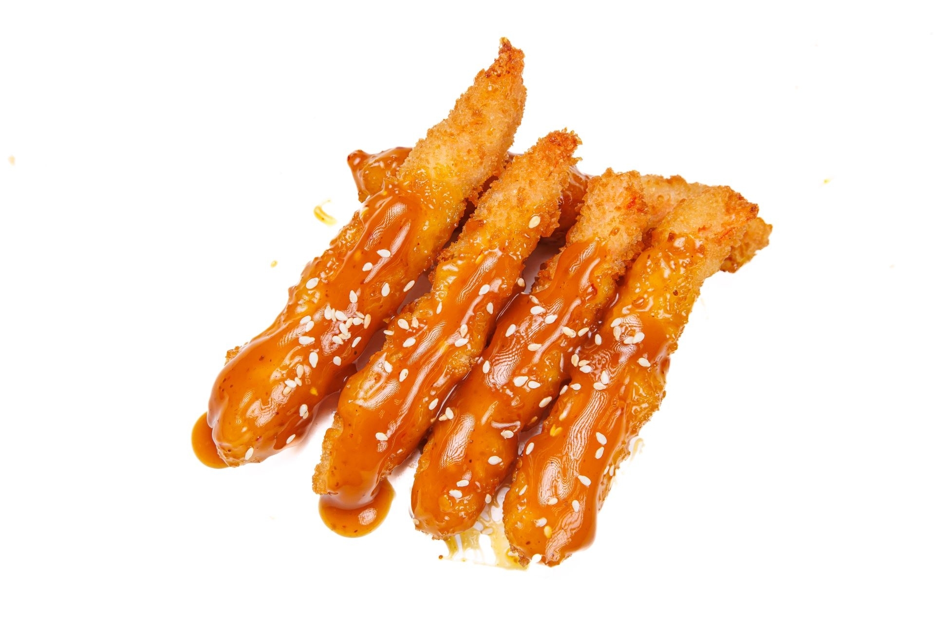 Креветки в соусе Манго