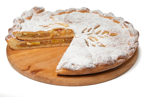 Осетинский пирог с яблоками