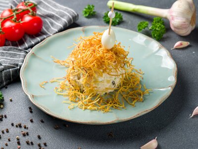 Салат Куш уяси