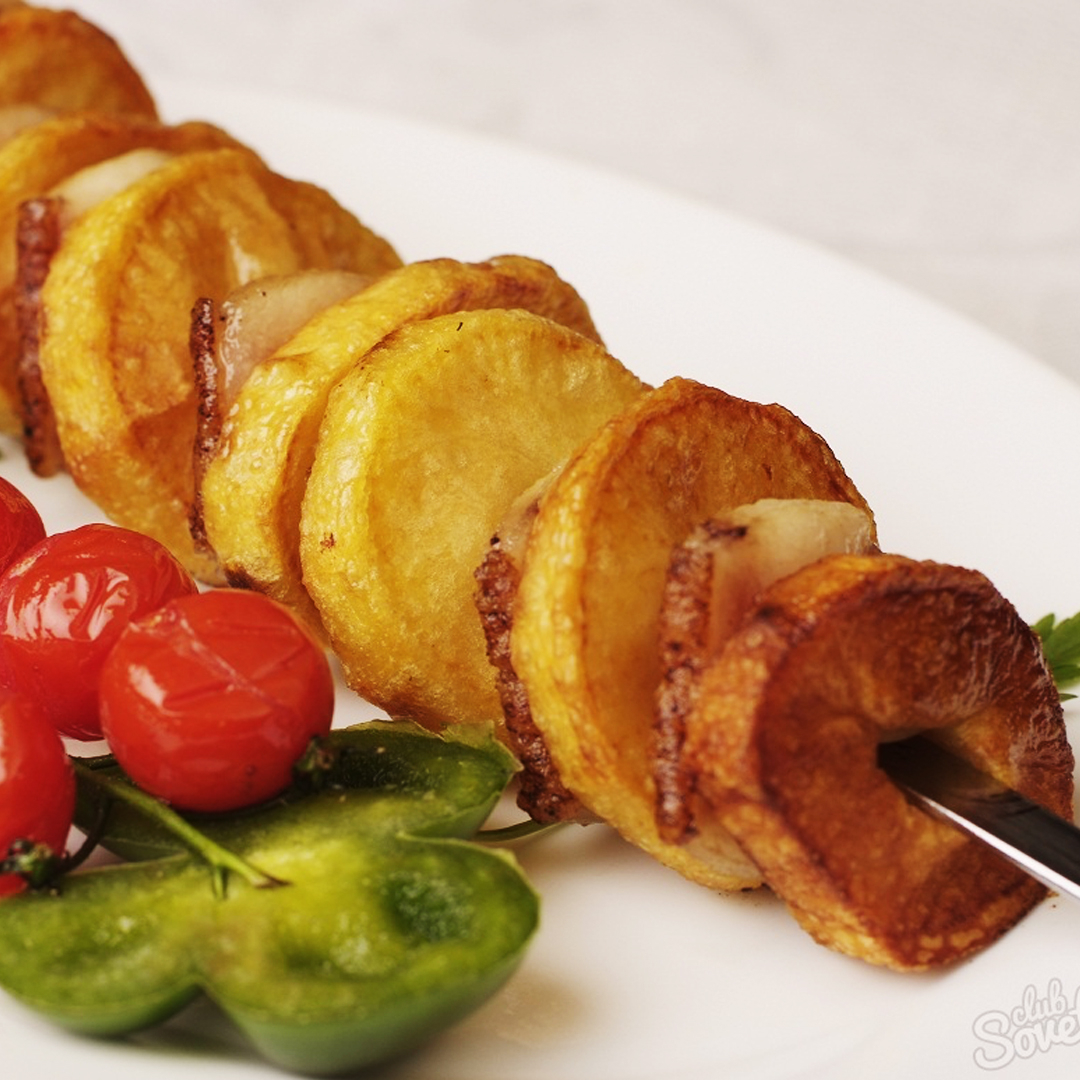 Картошка с курдюком