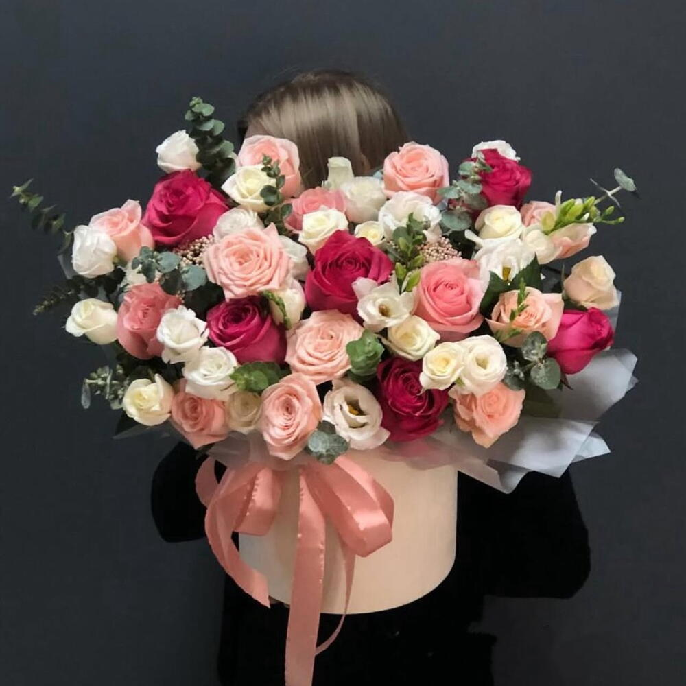 Цветы в коробке хит продаж