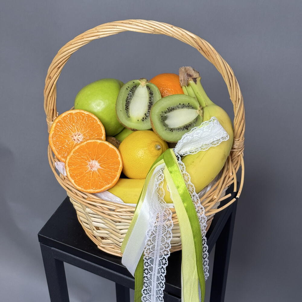 Корзина с фруктами S, подарок