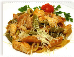 Паста с курицей