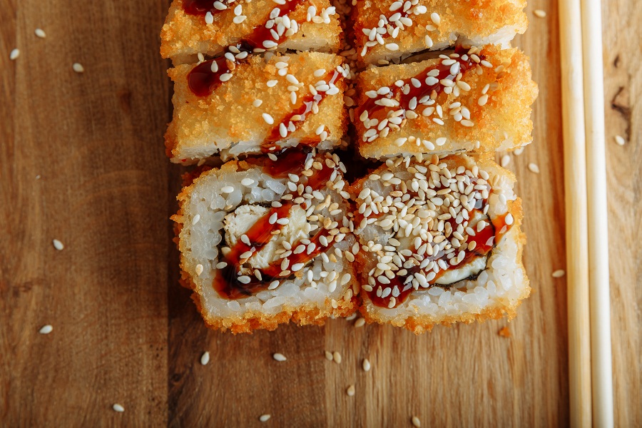 Ролл Чикен в Темпуре 