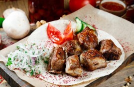 Шашлык из ребрышек ягненка