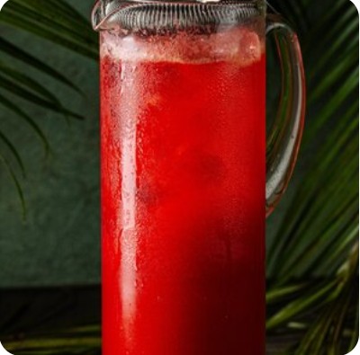 Малина-маракуйя-клюква 1л