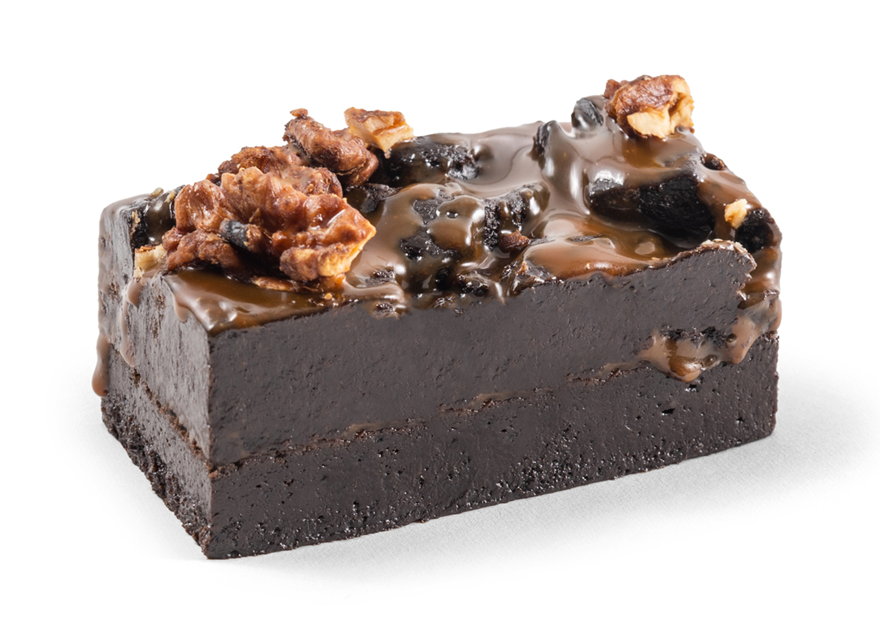 Брауни с соленой карамелью