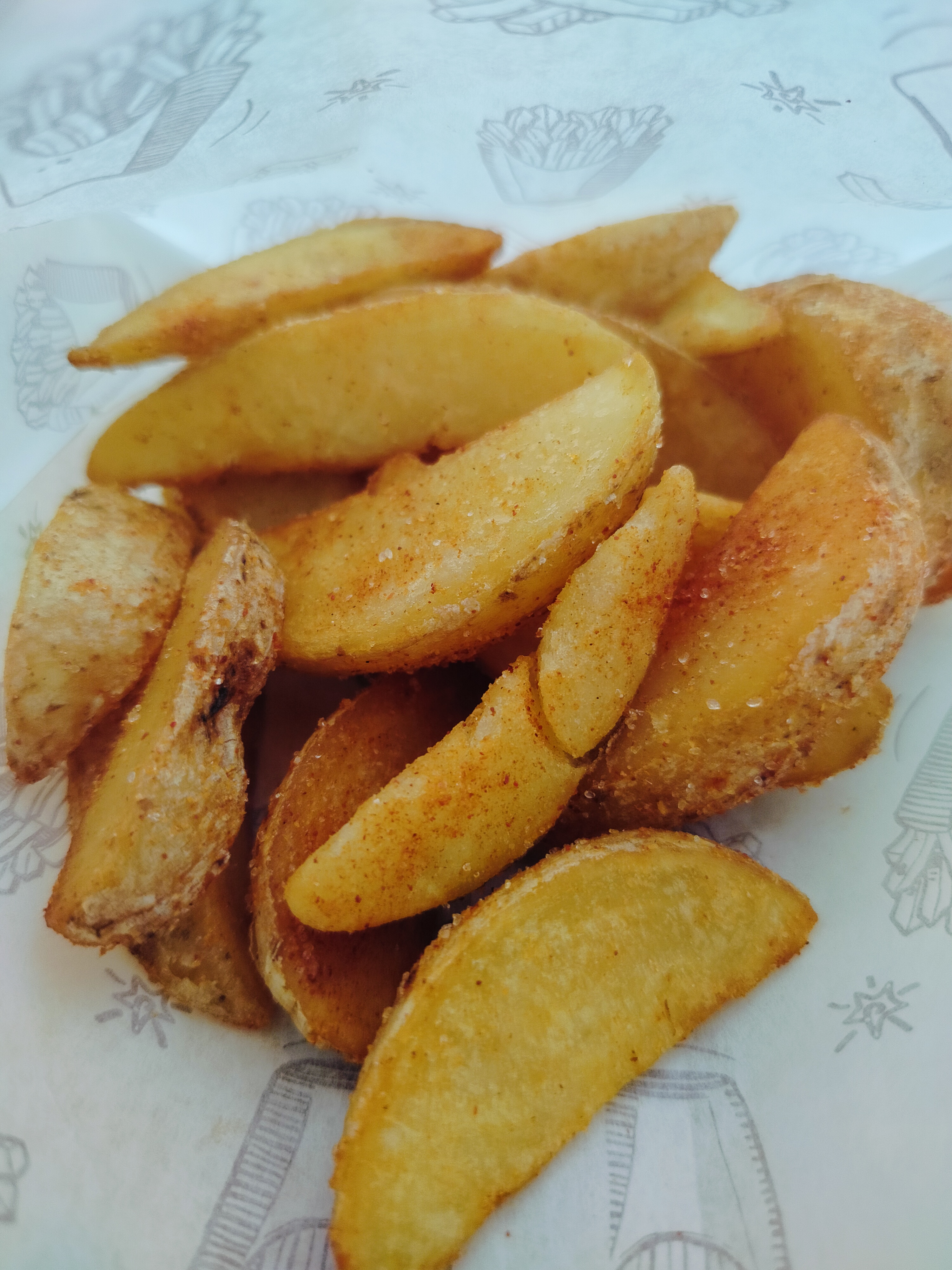 Картофельные дольки