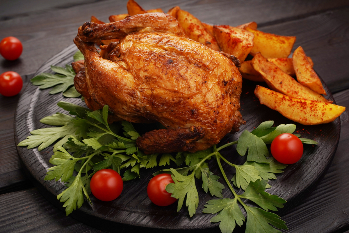 Цыпленок по-гальски